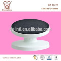 excellent quality and low price plastic revolving cake stand for making cake decorating tool